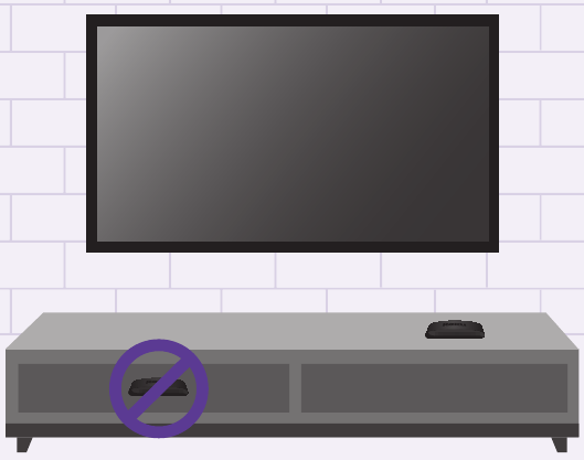 Streaming player plaatsen