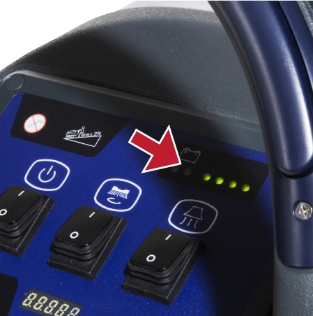 Probleemoplossing - Controleer op overbelasting van de borstelmotor