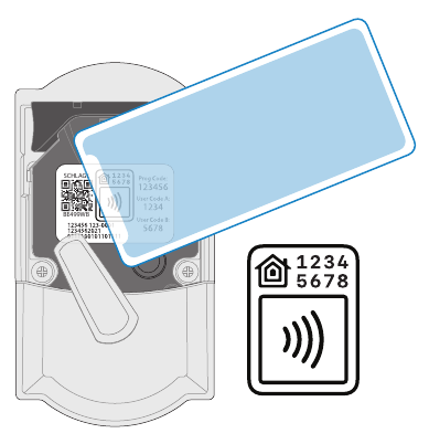 Tik met uw iPhone op het HomeKit-label