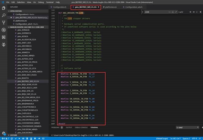 Pins_BIGTREE_SKR_V1.3.h bestand