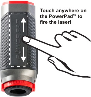 De laser activeren
