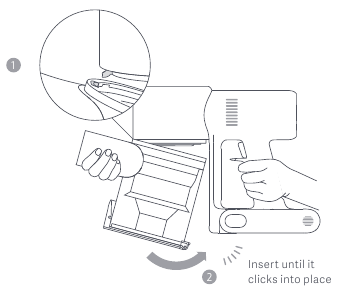 Het HEPA-filter installeren