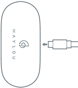 Hoe op te laden - De USB type-c kabel gebruiken