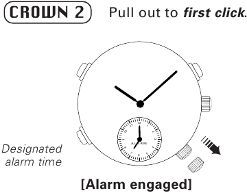 Alarm inschakelen