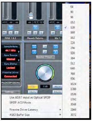 ASIO Buffer Size