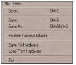 Schermafbeelding van het menu Bestand in Windows