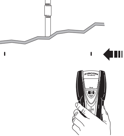 SCANNEN IN METAALMODUS - Stap 2
