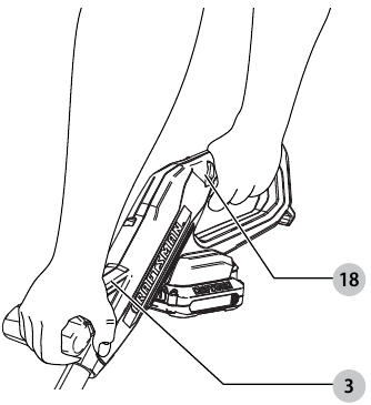 Juiste handpositie