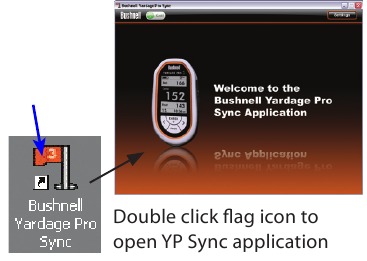 De synchronisatietoepassing gebruiken om cursussen te downloaden - Stap 1