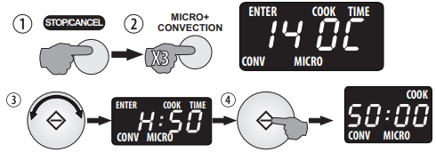 MAGNETRON EN CONVECTIE KOKEN