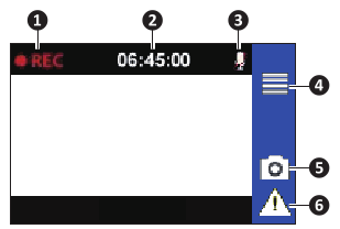 Opname - Interface beschrijving