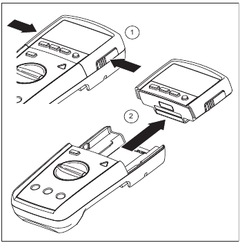 Displaymodule gescheiden
