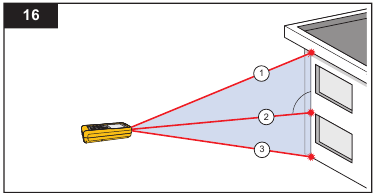 Een totale afstand vinden met drie metingen (Pythagoras 2)