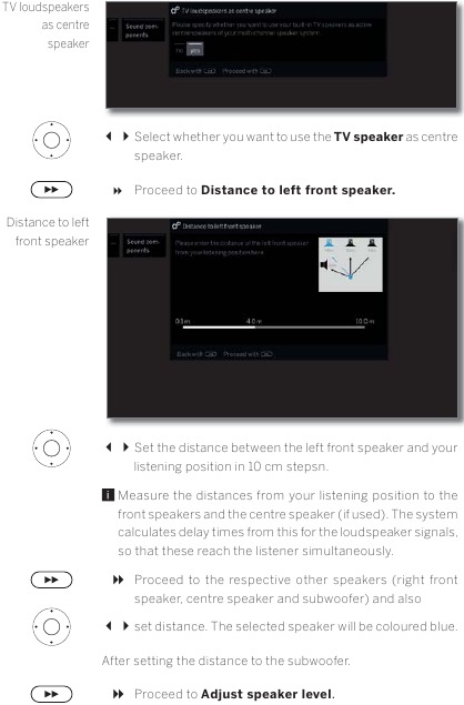 Configuratie van de klang 5-subwoofer (DIGITAL AUDIO LINK/WIRELESS DIGITAL AUDIO LINK) - Stap 2