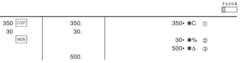 COST / SELL / MARGIN (KOSTEN / VERKOOP / MARGE) CALCULATION - EXAMPLE 2