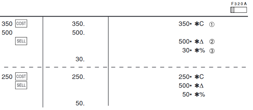 COST / SELL / MARGIN (KOSTEN / VERKOOP / MARGE) CALCULATION - EXAMPLE 3