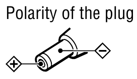 Polariteit van de stekker