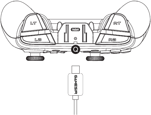 BATTERIJSTATUS - Locatie oplaadindicator