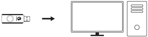VERBINDEN MET EEN COMPUTER OF ANDROID TV-BOX VIA USB