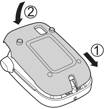 Batterijen plaatsen - Stap 3