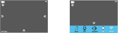 ALGEMENE INSTELLING - Piep/Mic/Speaker/Wi-Fi-instellingen