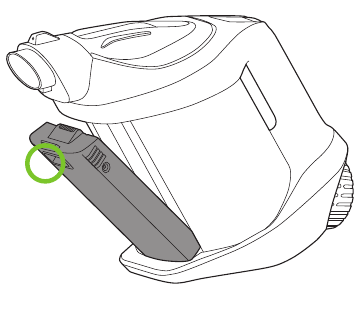 De batterij verwijderen - Stap 1