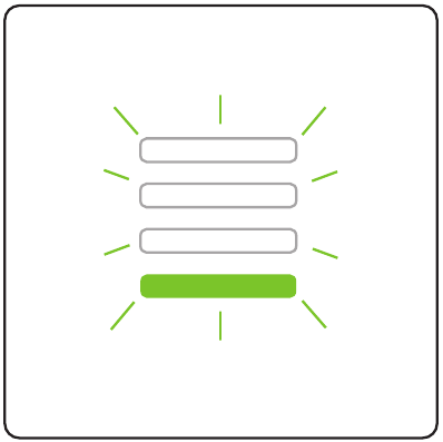 De batterij opladen - Stap 1
