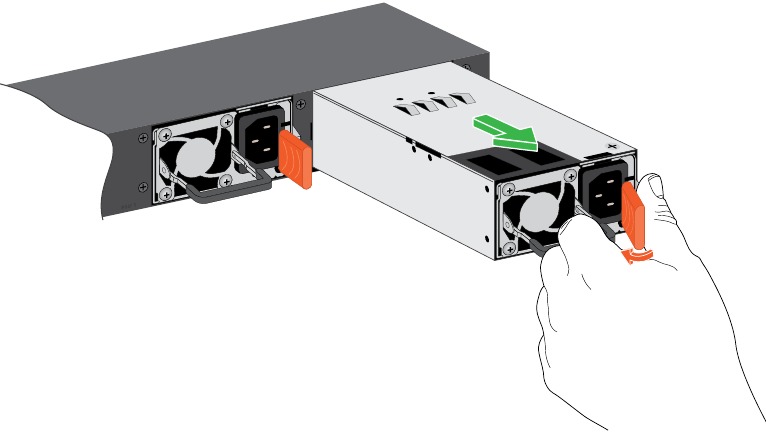 Een PSU-apparaat vervangen