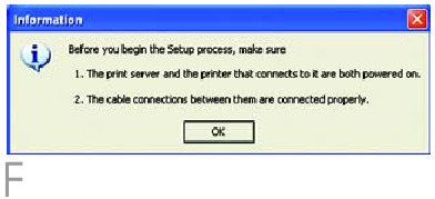 Het stuurprogramma van de PrintServer installeren en configureren - Stap 5