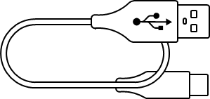 USB-A oplaadkabel