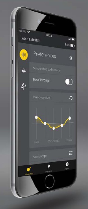 Jabra Sound+ app