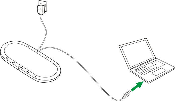 Aansluiten op USB-apparaat