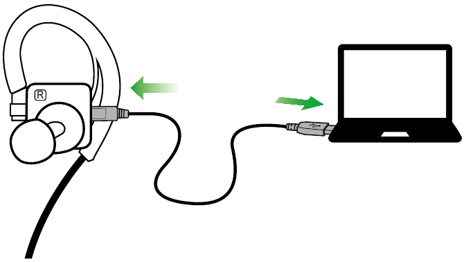 De batterij opladen