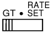 Grand Total / Rate Setting Mode Selector