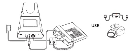 Installatiegegevens bureautelefoon - voorbeeld 3