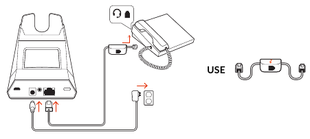 Installatiegegevens bureautelefoon - voorbeeld 1