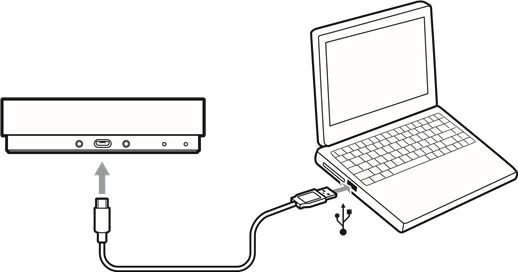 Aansluiten op PC