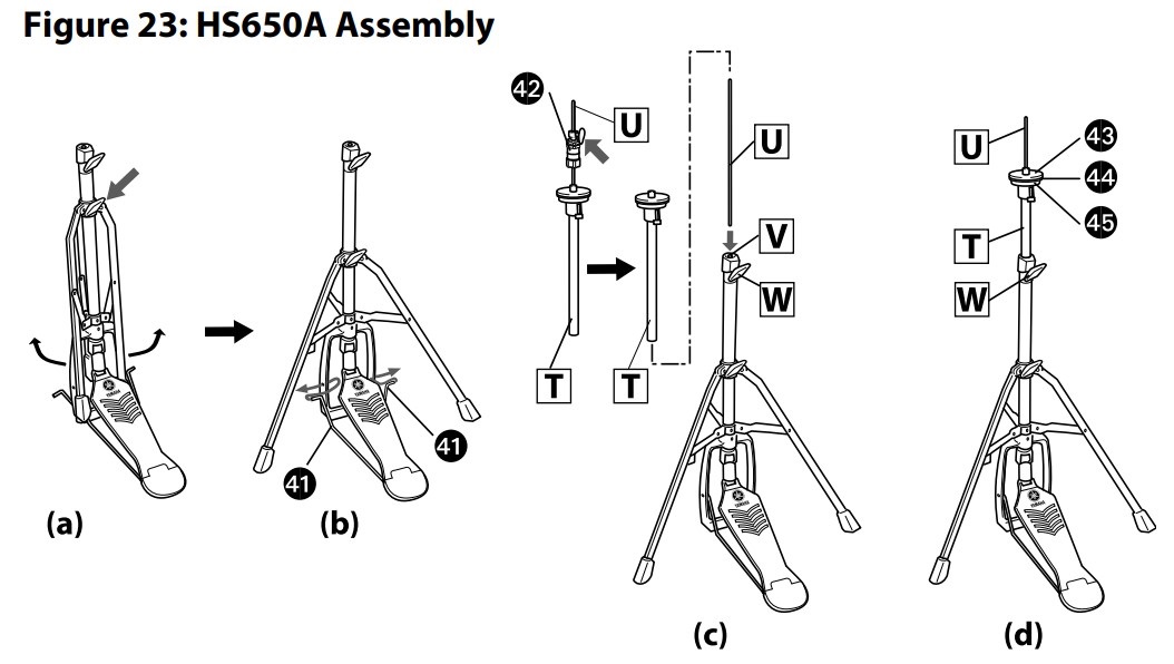 De HS650A monteren