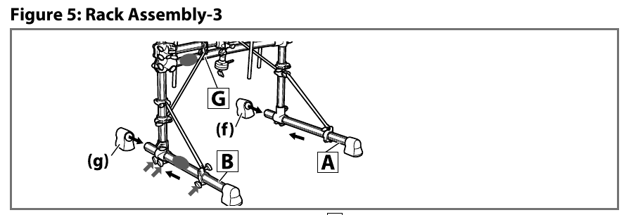 Het racksysteem monteren - Stap 3