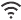 Verbonden met een Wi-Fi-netwerk (golven geven de verbindingssterkte aan).