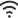 Verbonden met een Wi-Fi netwerk (golven geven de verbindingssterkte aan).