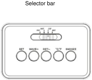 Selectiebalk