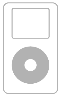 Afbeelding van een iPod 4e generatie