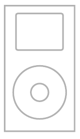 Afbeelding van een iPod mini