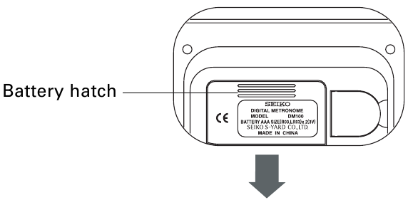 De batterijen vervangen