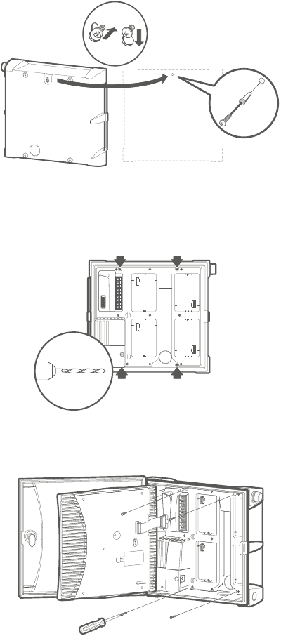 WANDMONTAGE PLASTIC BEHUIZING