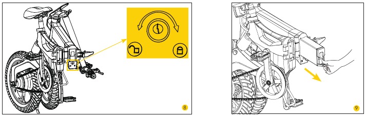 Batterijvergrendeling/verwijdering