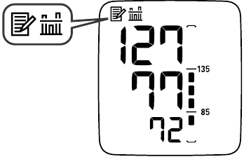 De gemiddelde waarde bekijken met behulp van een geheugenfunctie