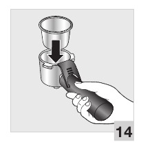 portafilter met filter