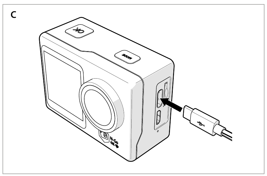 De batterij opladen